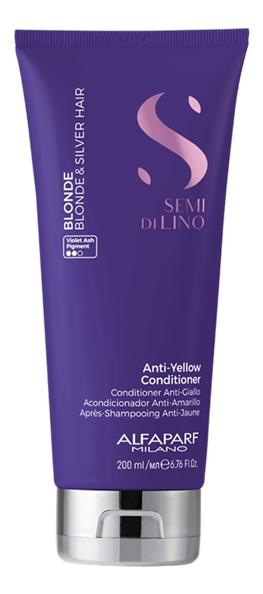 Semi di lino blonde anti-yellow conditioner odżywka do włosów blond i rozjaśnianych