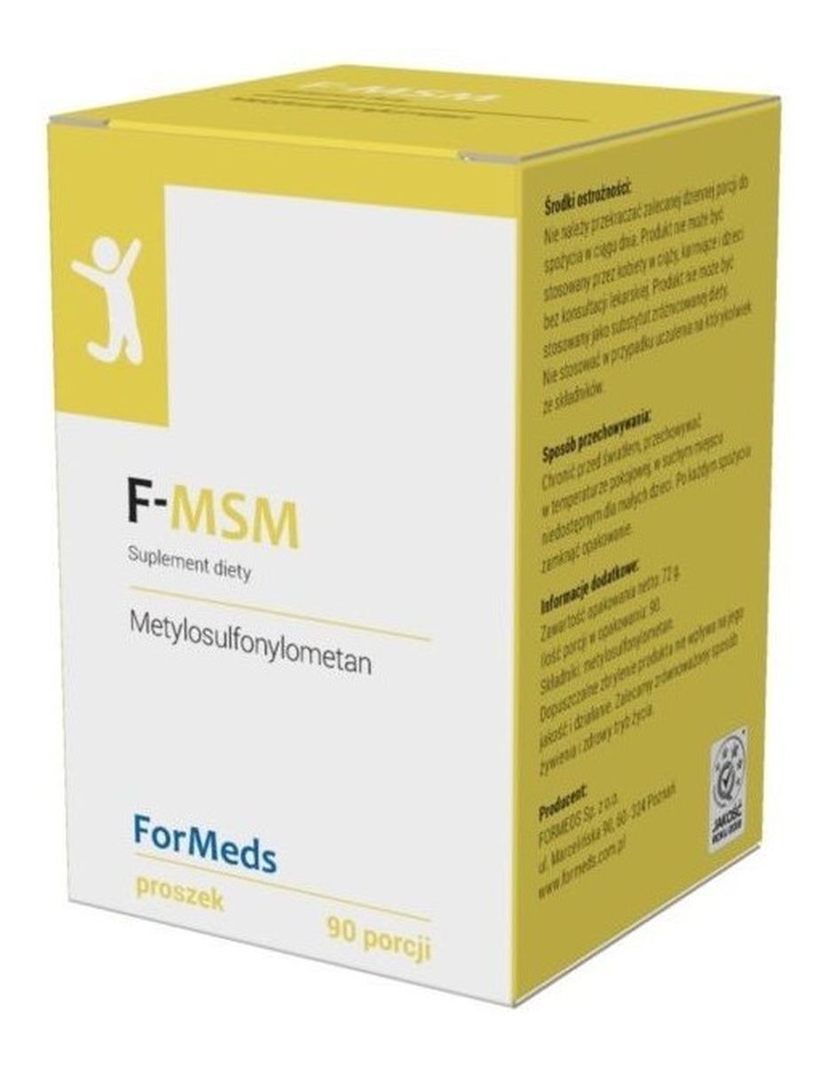 F-MSM suplement diety w proszku