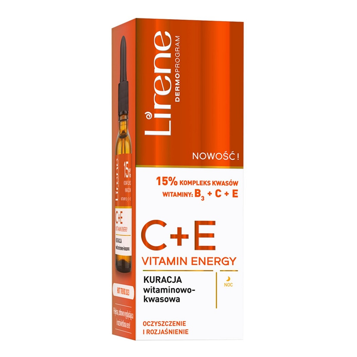 Lirene C+e vitamin energy kuracja witaminowo-kwasowa na noc 30ml