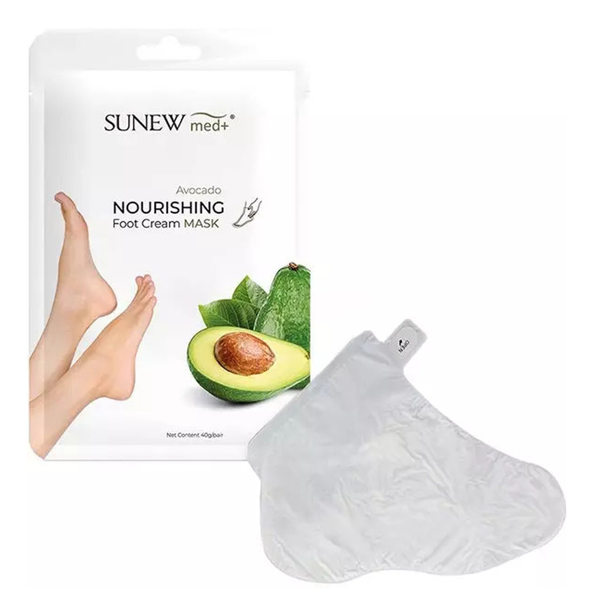 Nourishing Foot Cream Maska do stóp o działaniu regeneracyjnym z awokado i masłem shea
