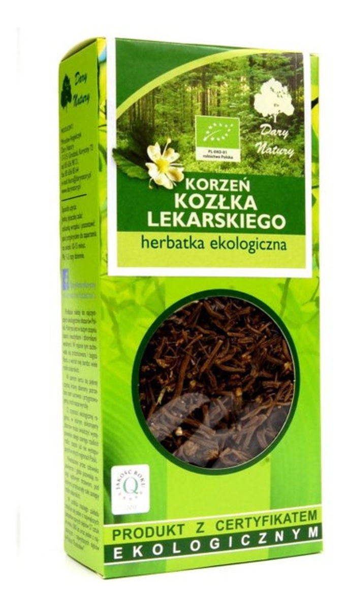 Herbatka ekologiczna kozłek lekarski korzeń
