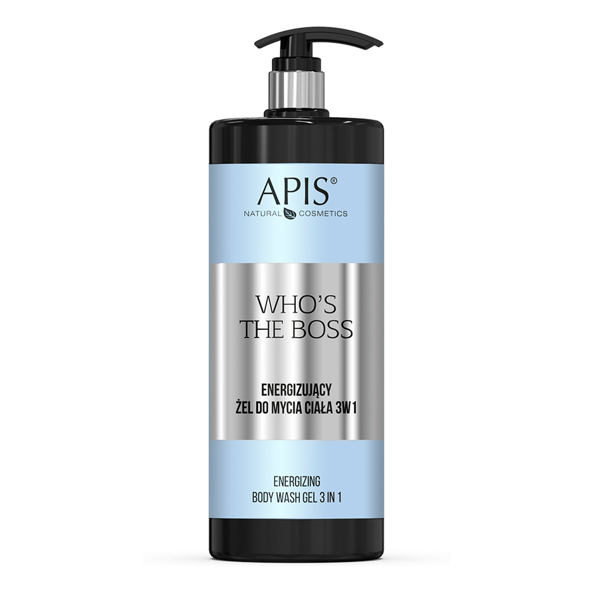 Apis Who's the Boss Energizujący żel do mycia ciała 3w1 1000ml
