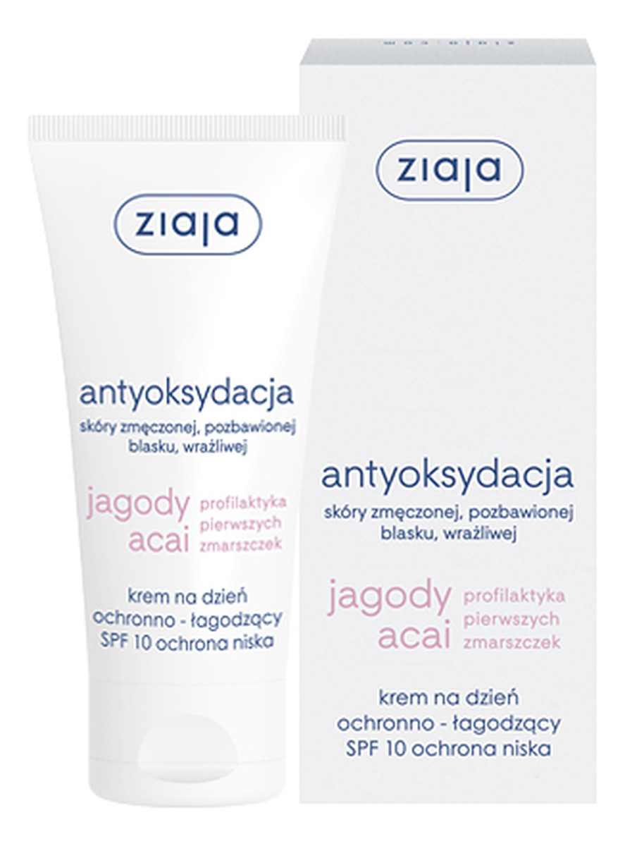 Ochronno - Łagodzący Krem Na Dzień SPF10