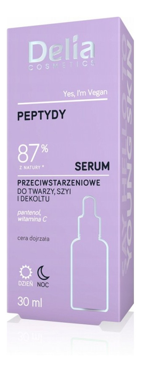 Serum przeciwstarzeniowe do twarzy szyi i dekoltu na dzień i noc