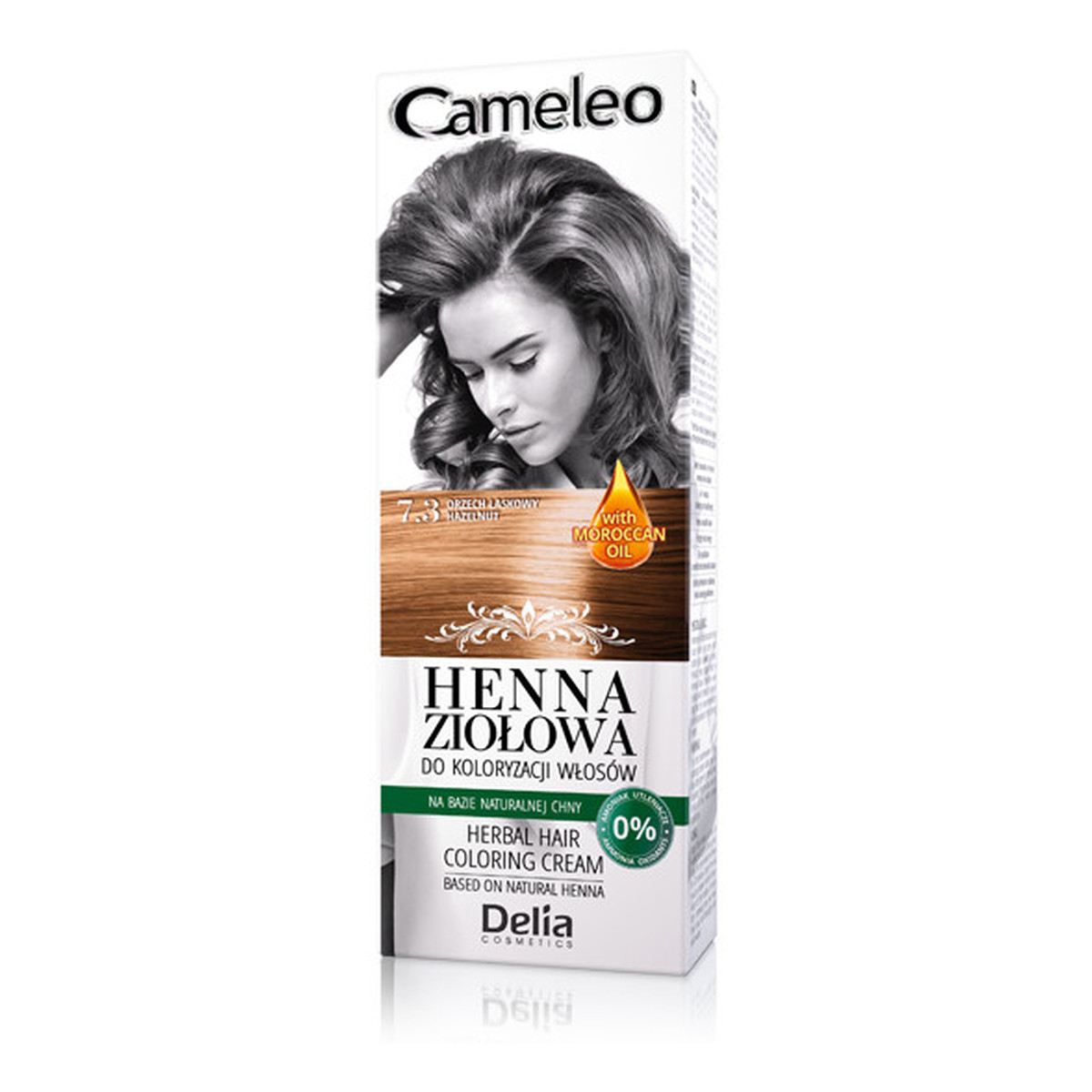 Cameleo Henna Creme Ziołowa Henna Do Koloryzacji Włosów