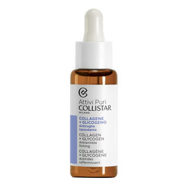 Attivi puri collagen + glycogen antiwrinkle firming ujędrniające serum do twarzy z kwasem hialuronowym i glikogenem