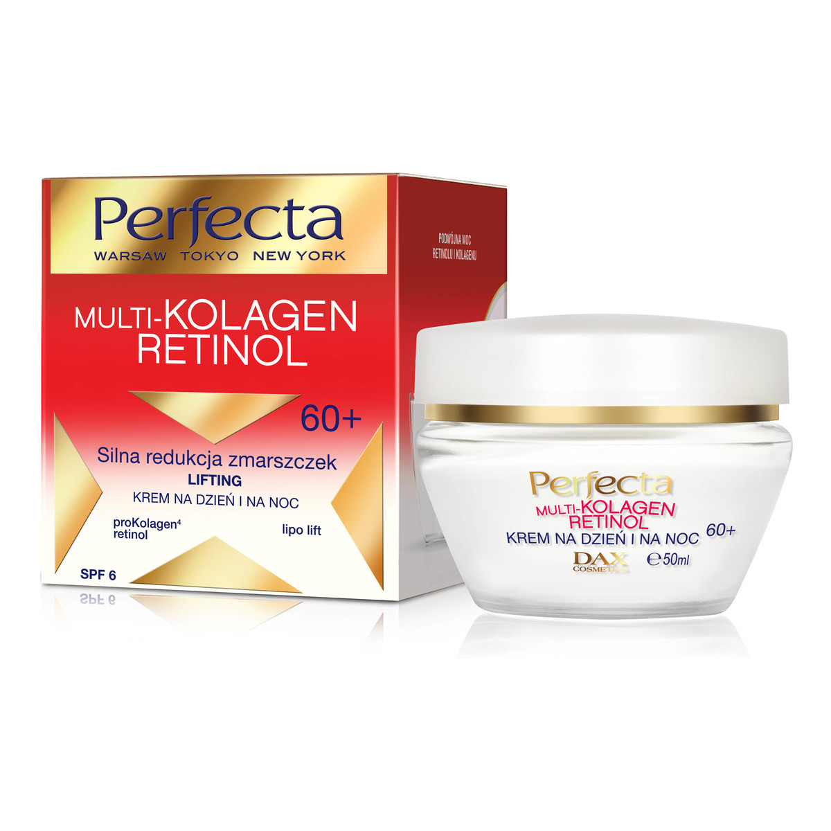 Perfecta Multi Kolagen Retinol 60+ KREM DO TWARZY 50ml