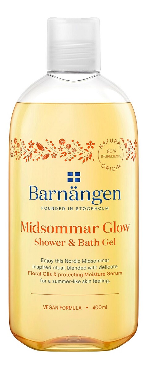 Midsommar Glow Shower & Bath Gel - Nawilżający żel do kąpieli i pod prysznic
