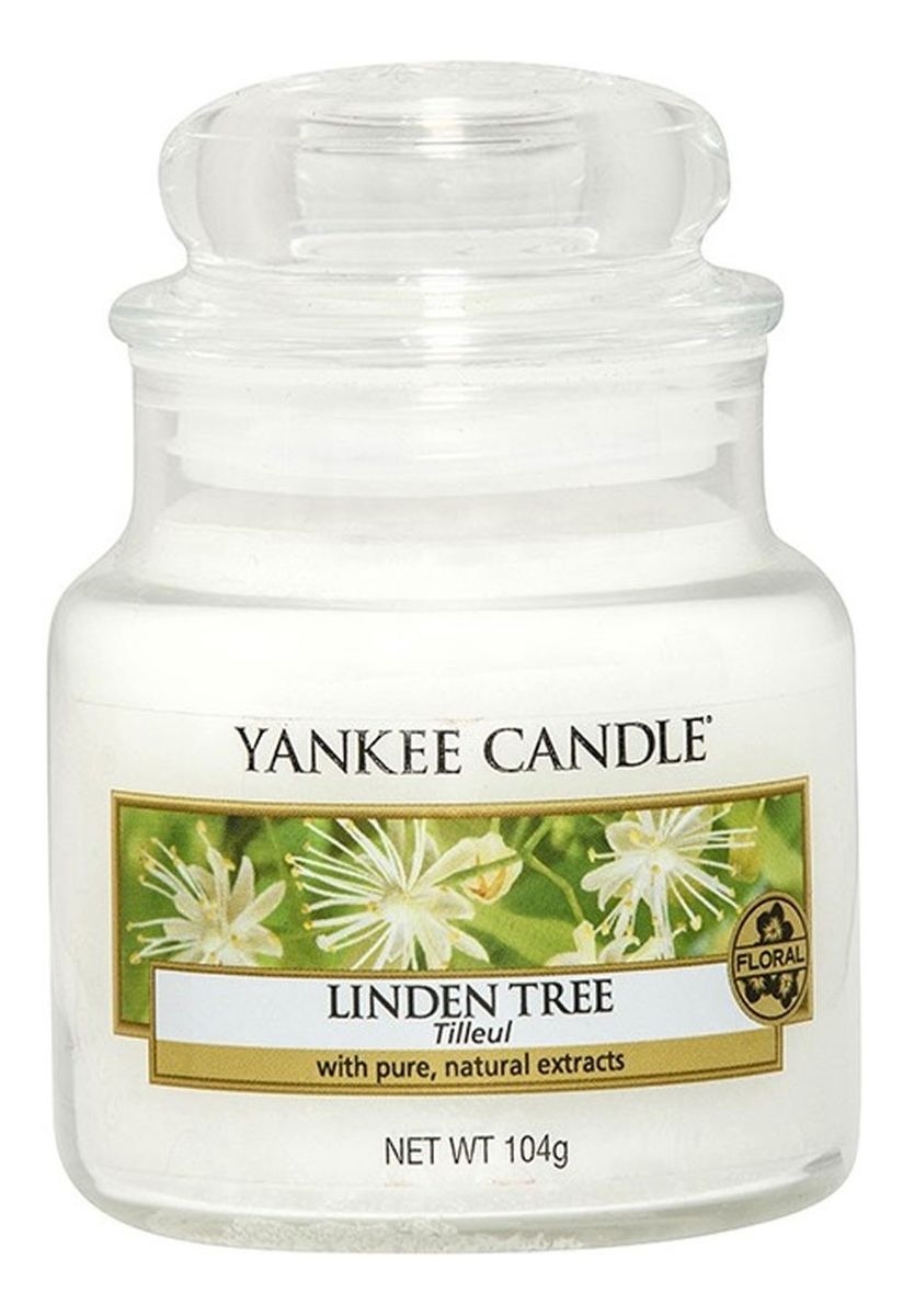 mała świeczka zapachowa Linden Tree