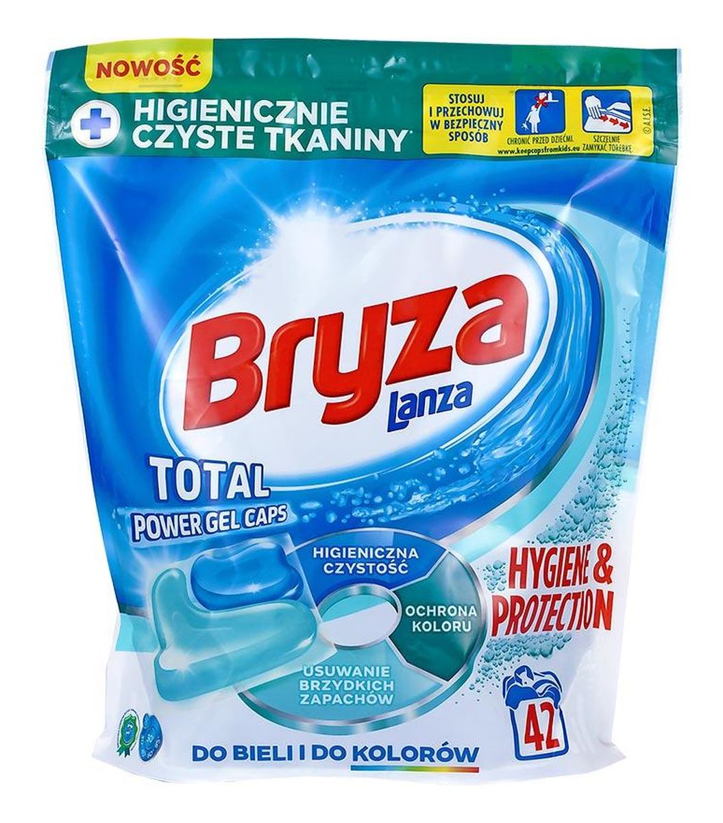 Hygiene&Protection kapsułki do prania do bieli i kolorów 28szt