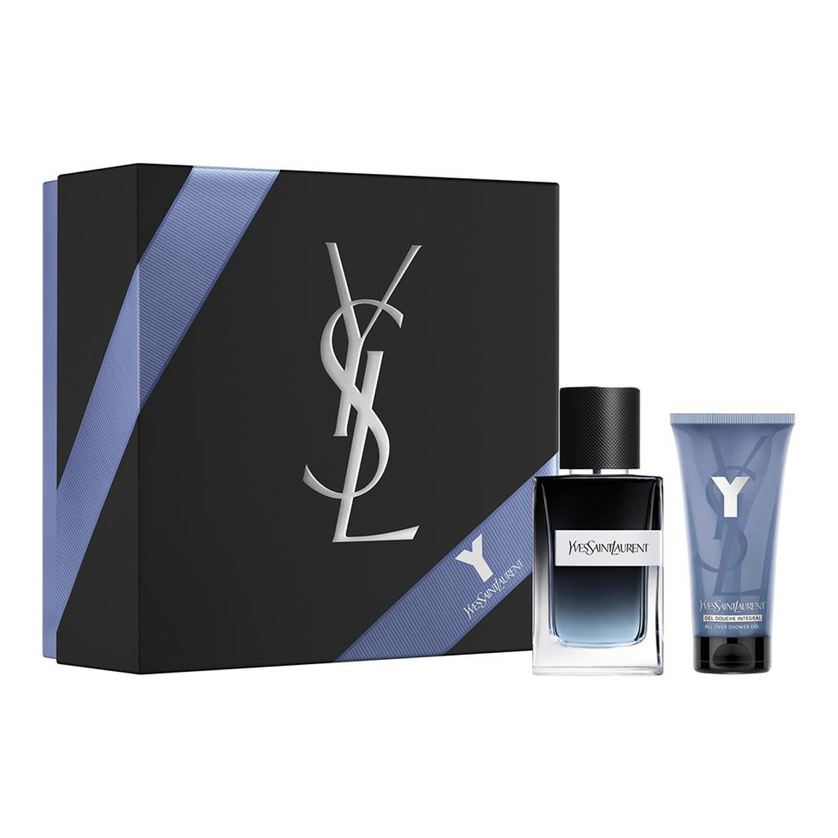 Yves Saint Laurent Y Pour Homme Zestaw woda perfumowana spray 60ml + żel pod prysznic 50ml