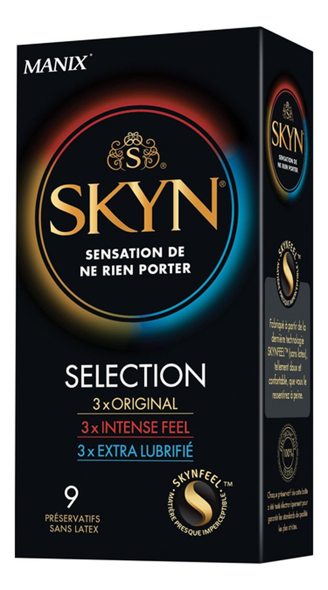 Skyn selection nielateksowe prezerwatywy 9szt