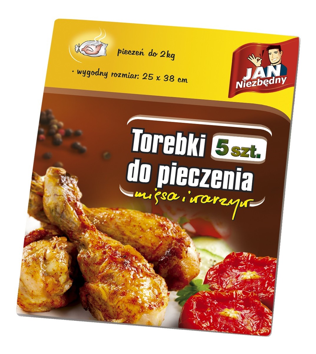 Torebki do pieczenia 25x38 cm 5szt