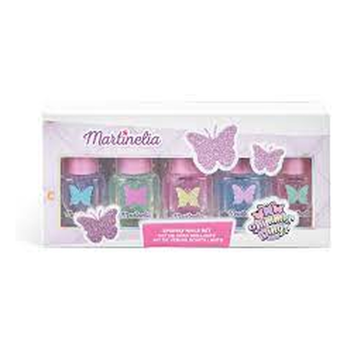 Martinelia Zestaw do paznokci shimmer wings 5 szt.