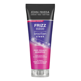 Frizz-ease brazilian sleek wygładzający szampon do włosów