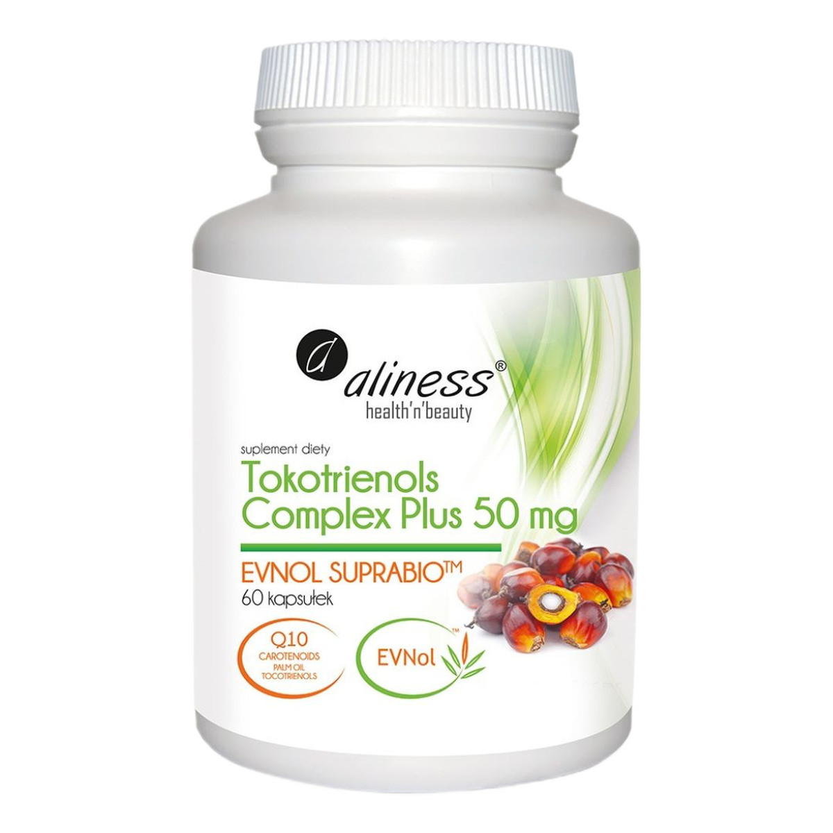 Aliness Tokotrienols complex plus 50mg suplement diety 60 kapsułek