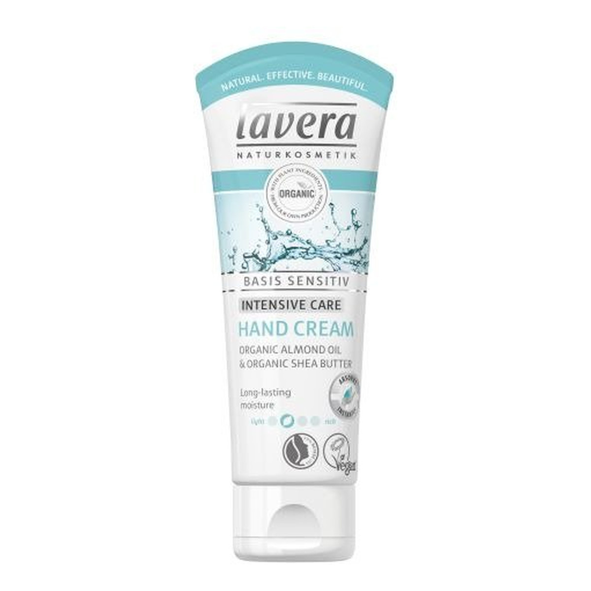 Lavera Basis Sensitiv Krem do rąk z bio olejem migdałowym i masłem shea 75ml