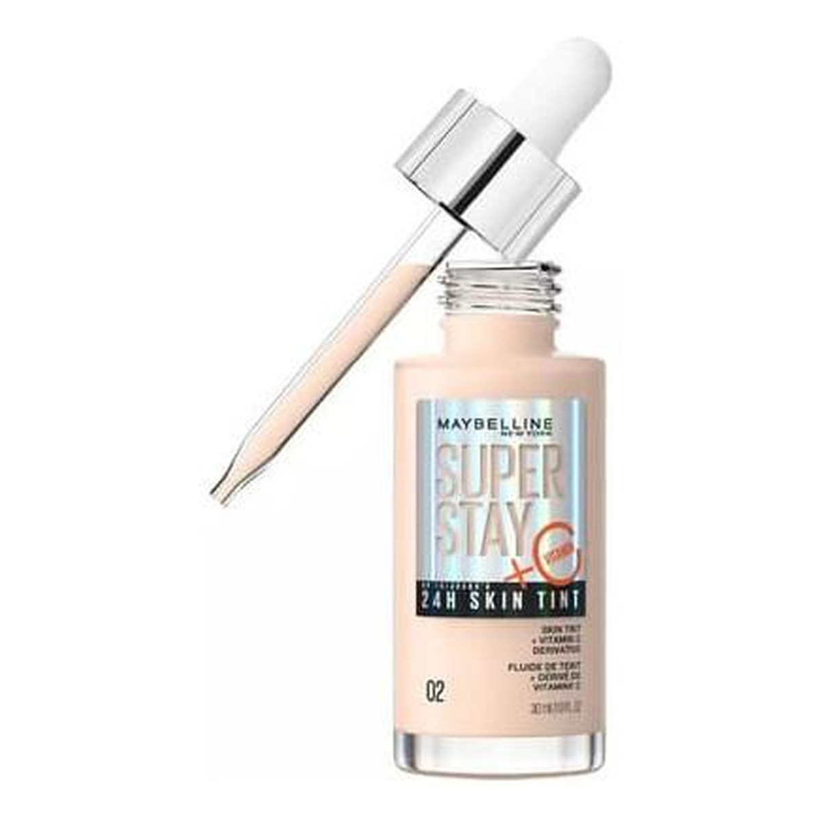 Maybelline Super Stay 24H Skin Tint długotrwały podkład rozświetlający z witaminą C 30ml