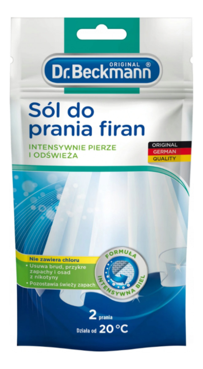 Sól do prania firan