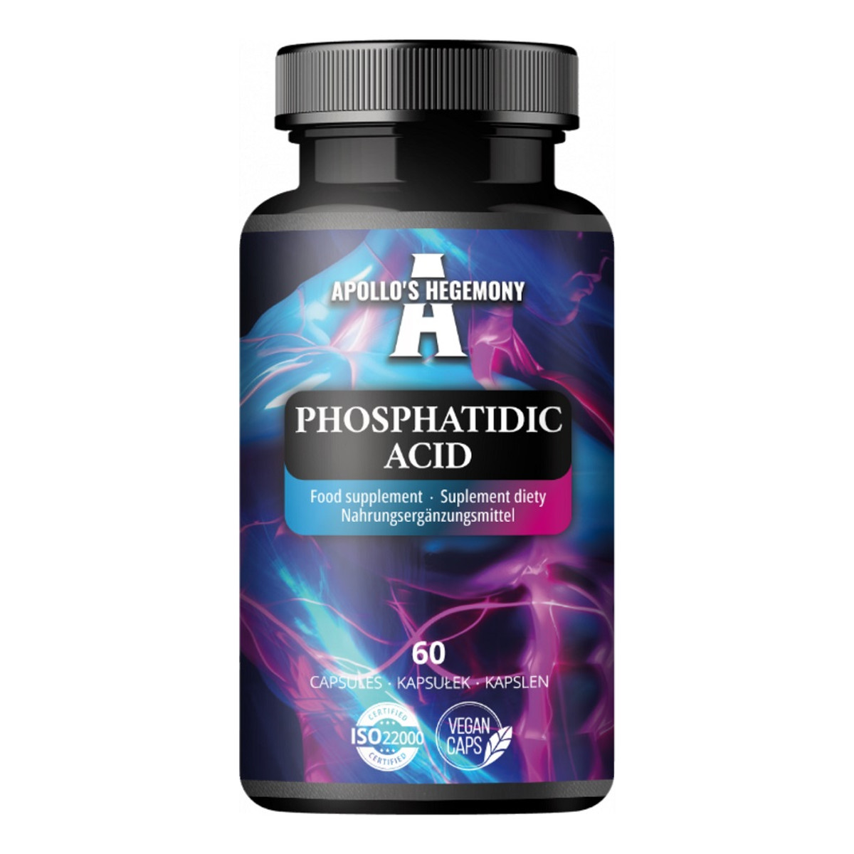 Apollo's Hegemony Phosphatidic Acid suplement diety 60 Kapsułek