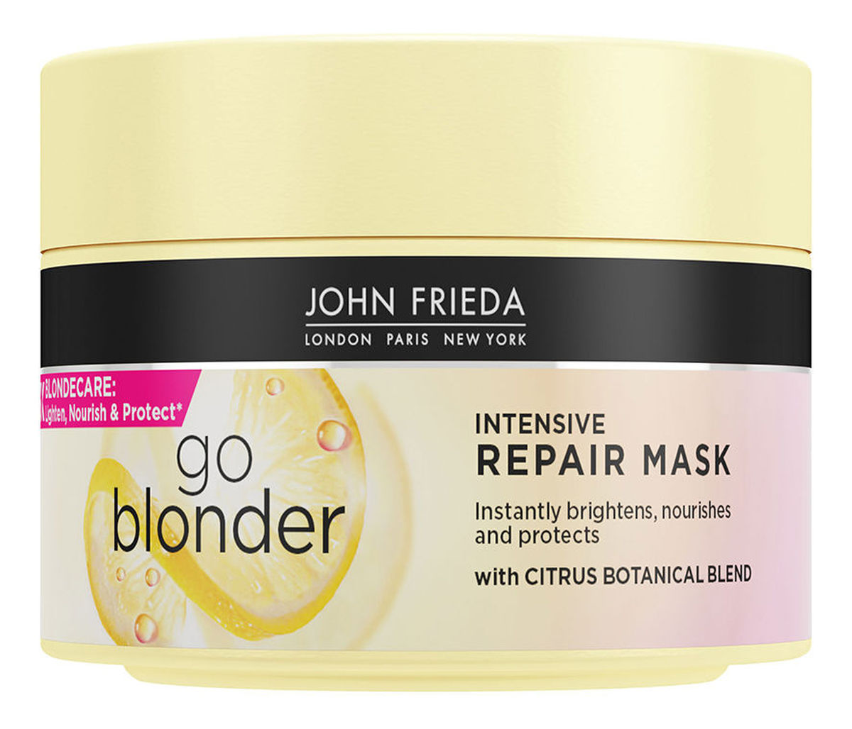 intensive repair mask intensywnie regenerująca maska do włosów blond