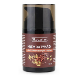 Krem do twarzy z z płatkami owsianymi i anyżem