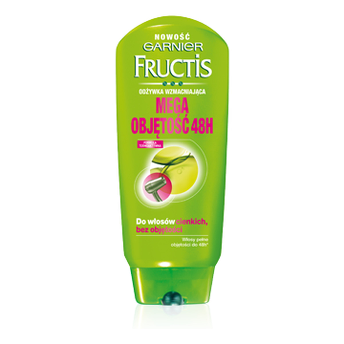 Garnier Fructis Mega Objętość 48h Odżywka Do Włosów Cienkich i Bez Objętości 200ml