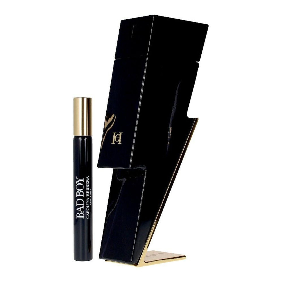 Carolina Herrera Bad Boy Zestaw woda toaletowa spray 100ml + woda toaletowa spray 10ml