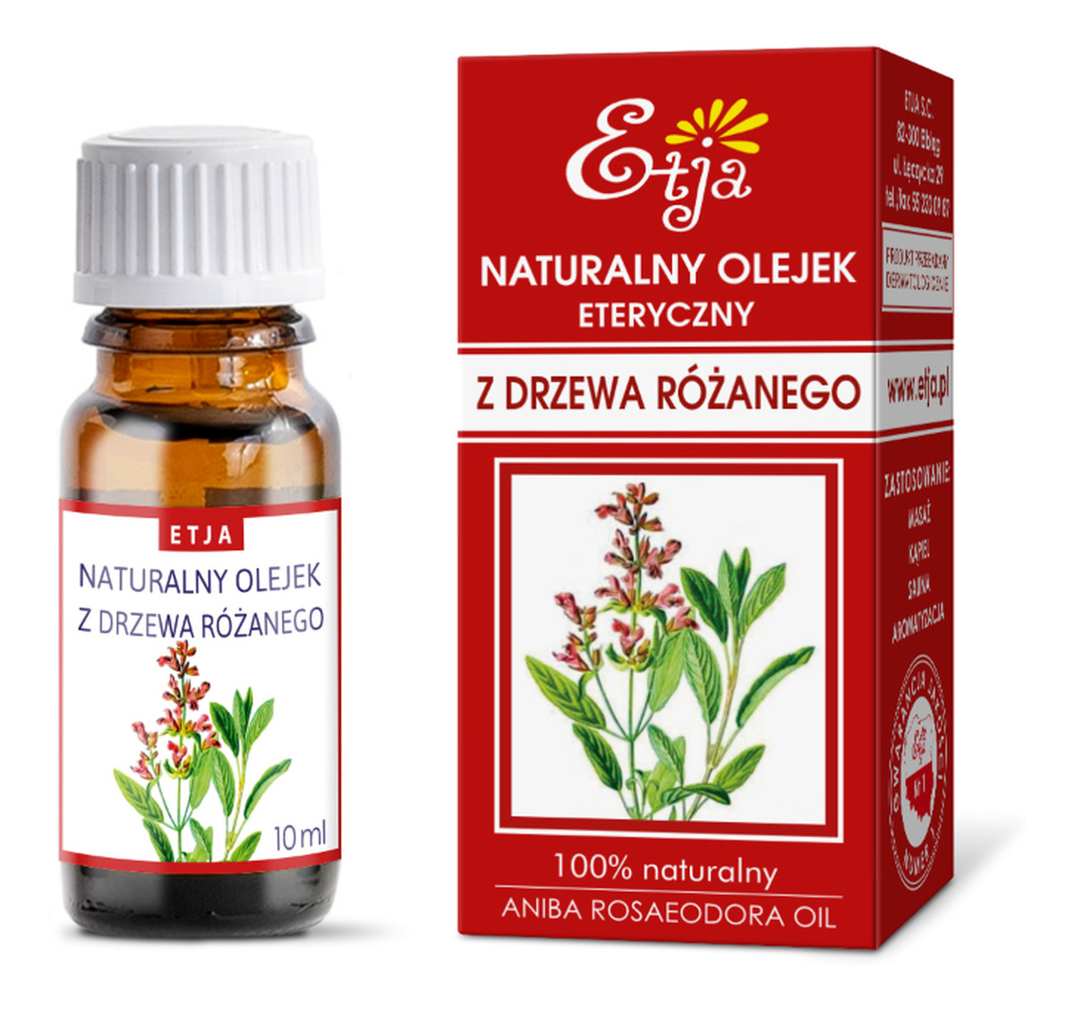 Olejek eteryczny z drzewa różanego