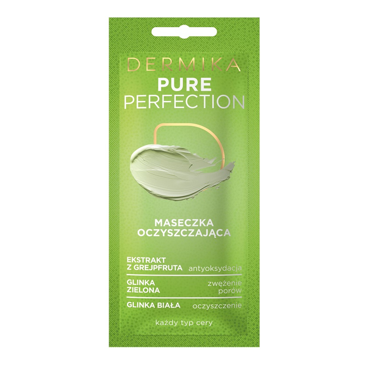 Dermika Maseczki Piękności Pure Perfection maseczka oczyszczająca do każdego typu cery 10ml