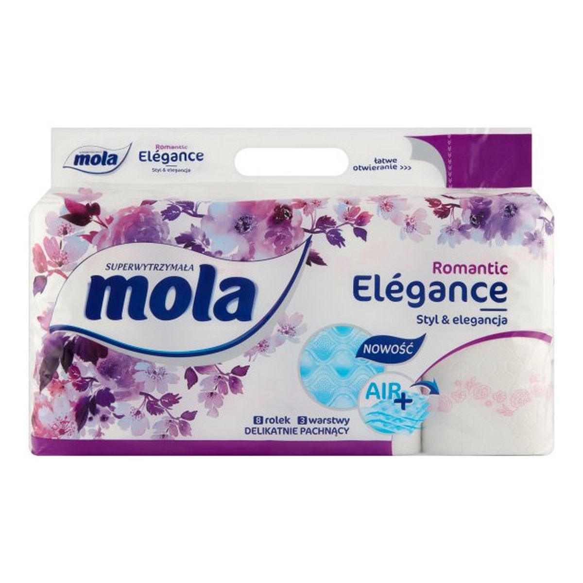 Mola Elégance Romantic Papier toaletowy 8 rolek