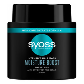 Intensive hair mask moisture boost intensywnie regenerująca maska do włosów suchych i osłabionych