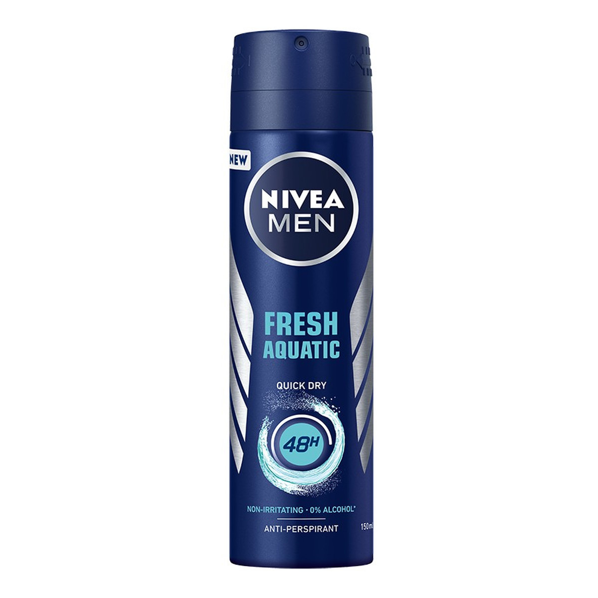 Nivea MEN Dezodorant Fresh Aquatic 48h spray męski 150ml