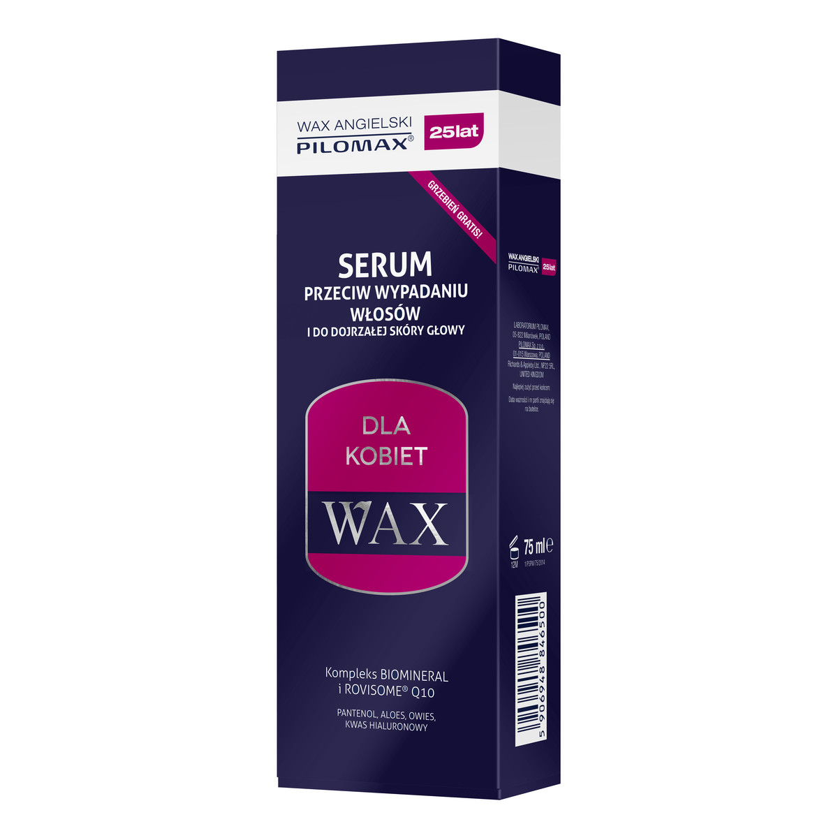 Pilomax Wax Kobietom 40+ Serum Przeciw Wypadaniu Do Włosów I Dojrzałej Skóry Głowy