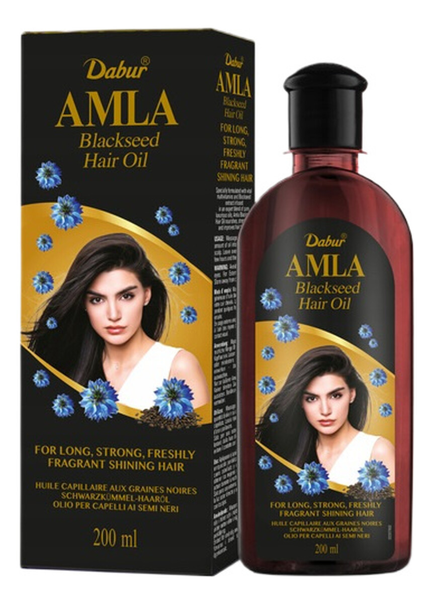 Olejek do włosów z organiczną czarnuszką