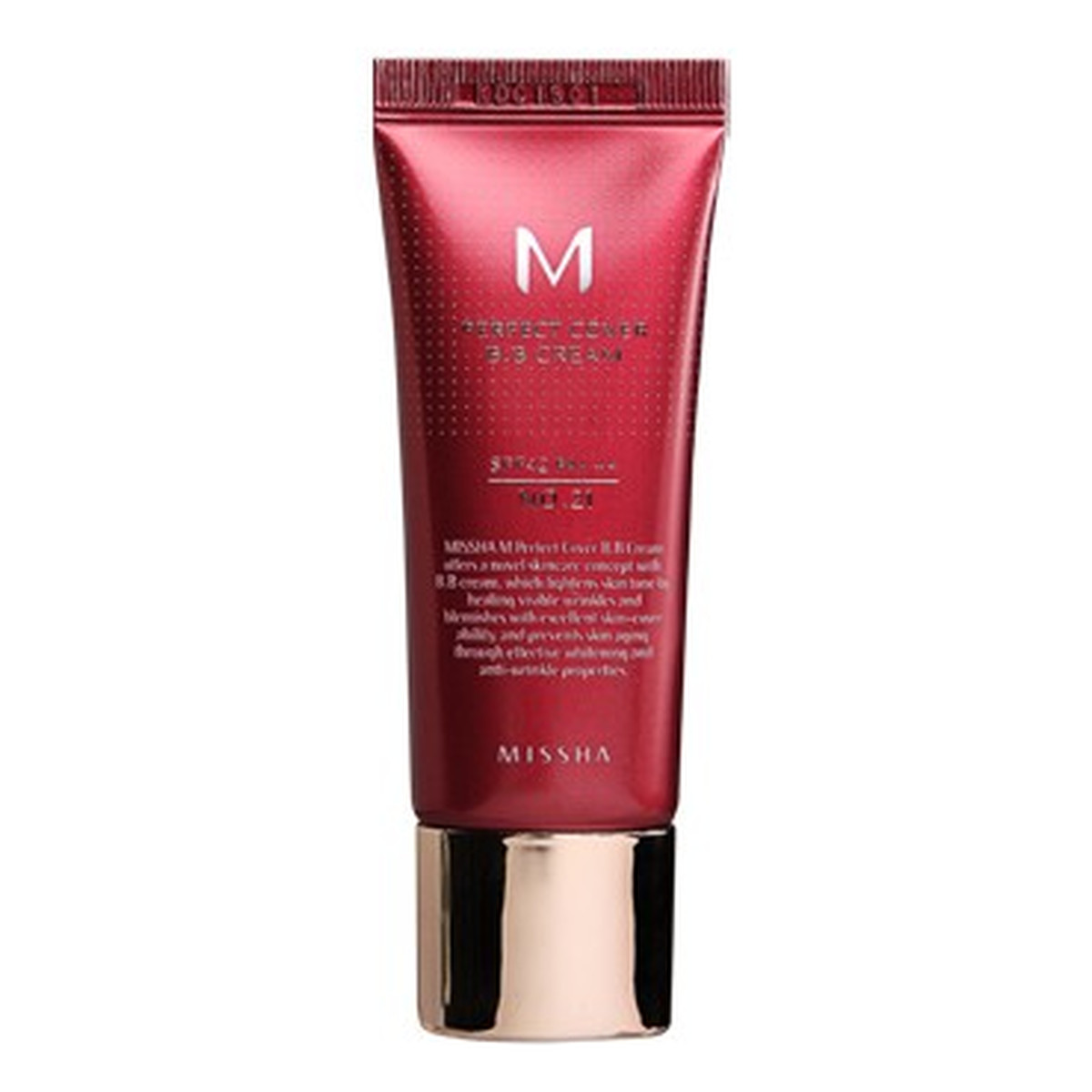 Missha M Perfect Cover BB Cream SPF42/PA+++ Krem BB z wysoką ochroną UV 20ml