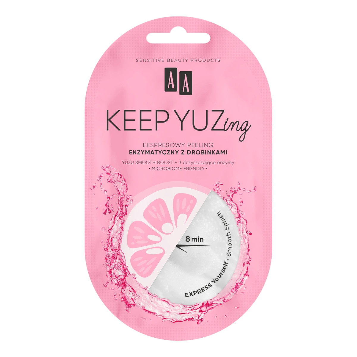 AA Keep yuzing ekspresowy peeling enzymatyczny z drobinkami 7ml