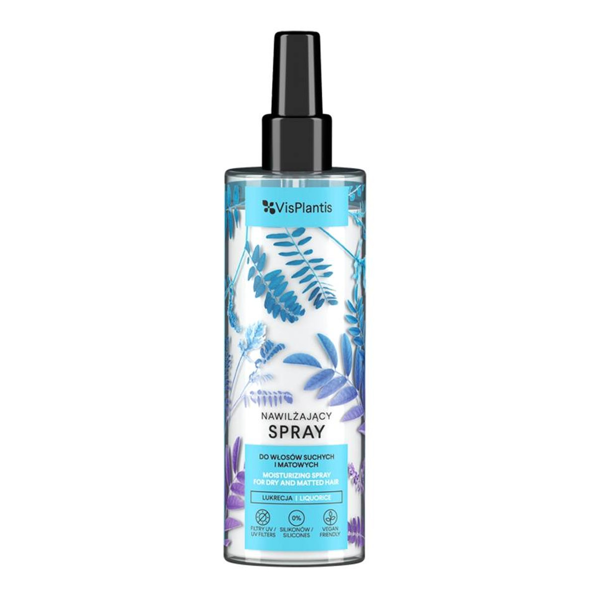 Vis Plantis Nawilżający spray do włosów suchych i matowych z lukrecją 200ml