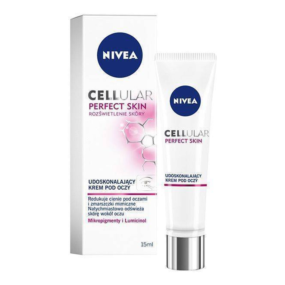 Nivea Cellular Perfect Skin krem pod oczy udoskonalający 15ml