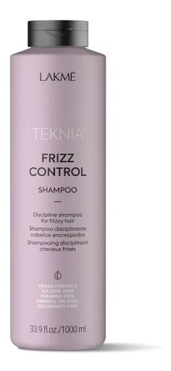 Teknia frizz control wygładzający szampon do włosów