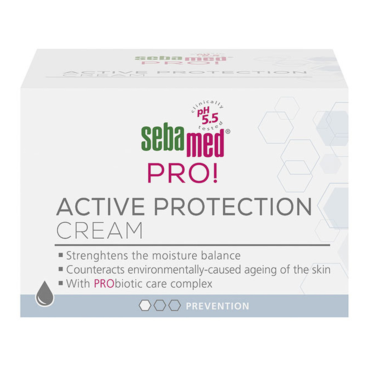 Sebamed PRO! Active Protection Cream aktywny Krem ​​ochronny do twarzy 50ml