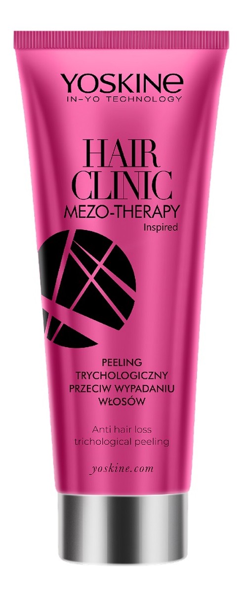 Hair clinic mezo-therapy peeling trychologiczny przeciw wypadaniu włosów