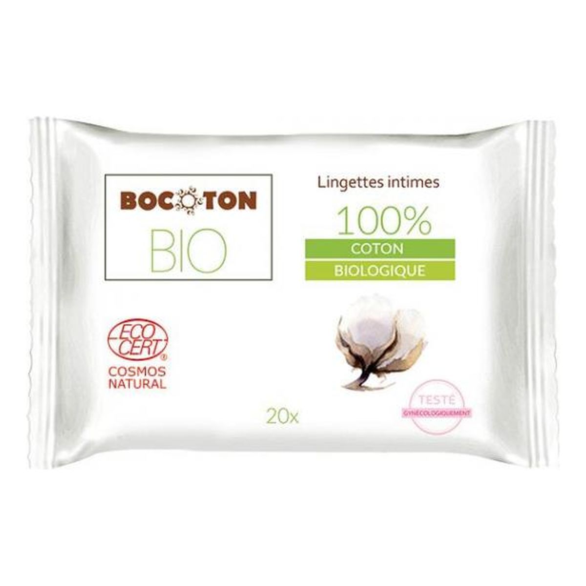 Bocoton Bio Chusteczki Do Higieny Intymnej 20szt