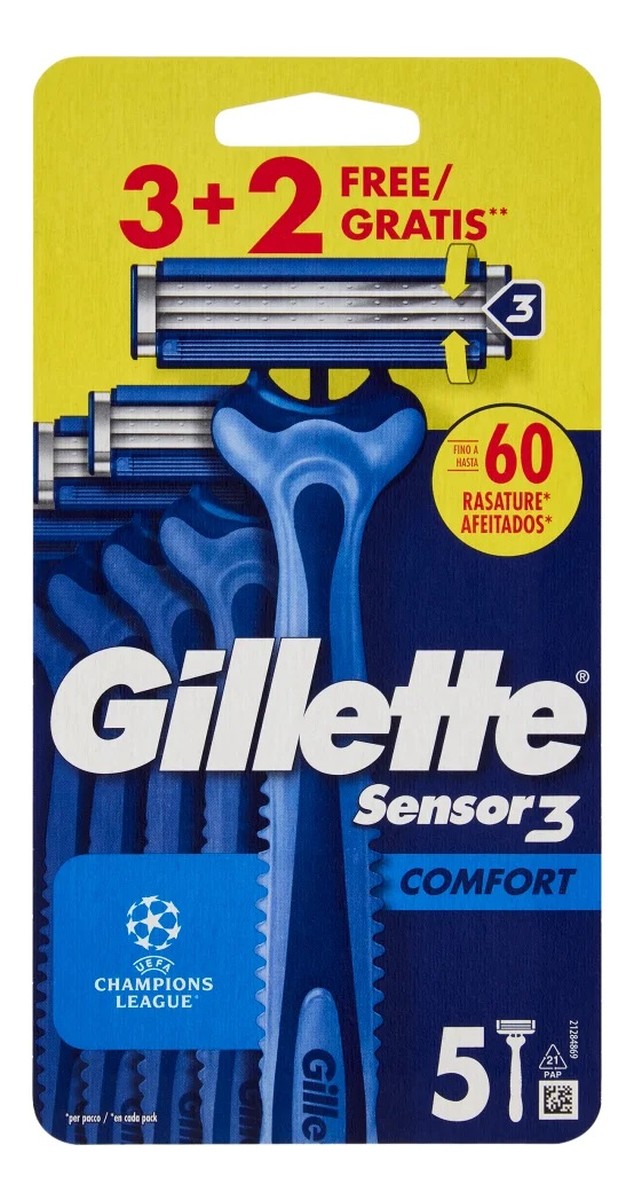 Comfort jednorazowe maszynki do golenia 5szt