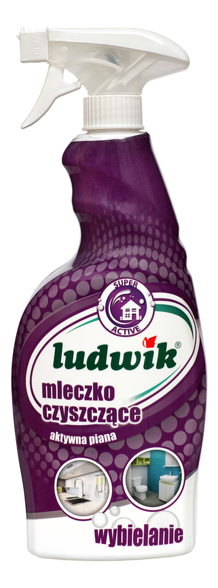 Mleczko czyszczące spray