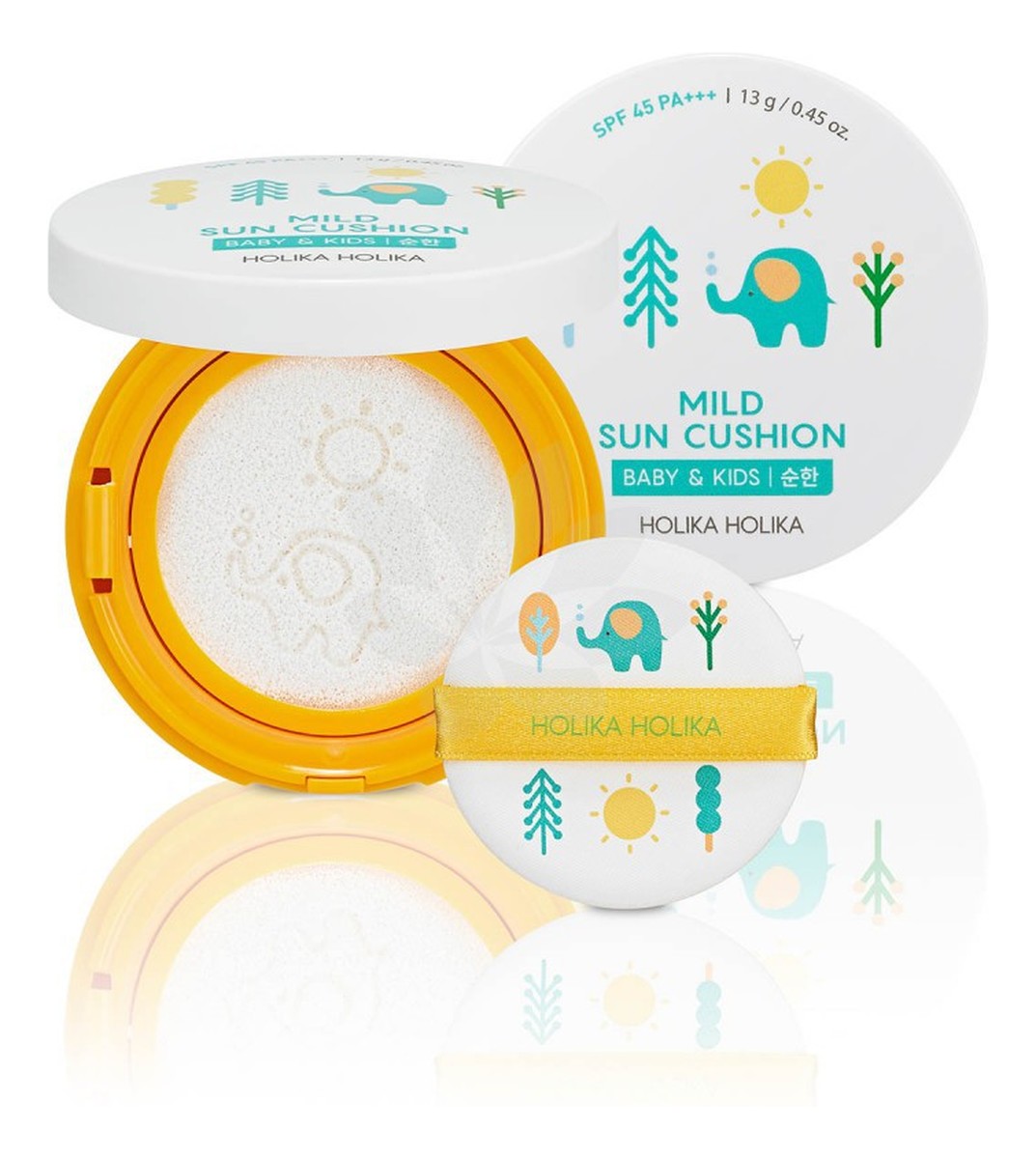 Baby & Kids SPF45 kompaktowy krem przeciwsłoneczny w poduszeczce