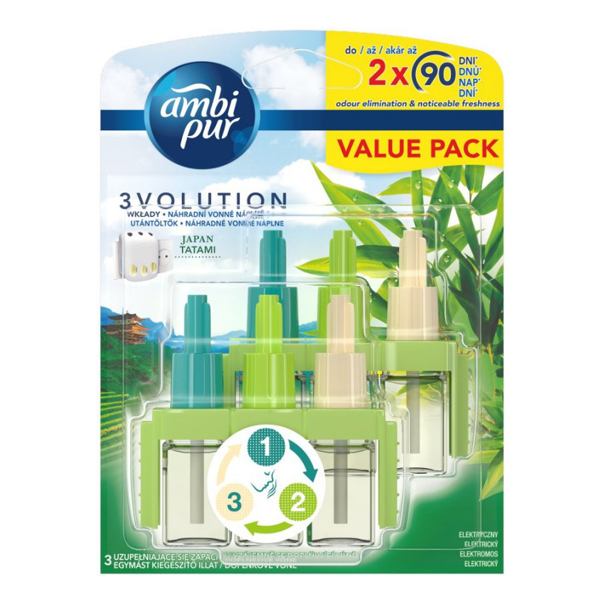 Ambi Pur 3Volution Wkład Do Elektrycznego Odświeżacza Powietrza Essence Japan Tatami 40ml