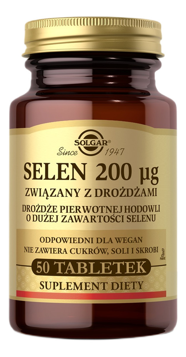 Solgar_selen suplement diety 200mcg 50 tabletek
