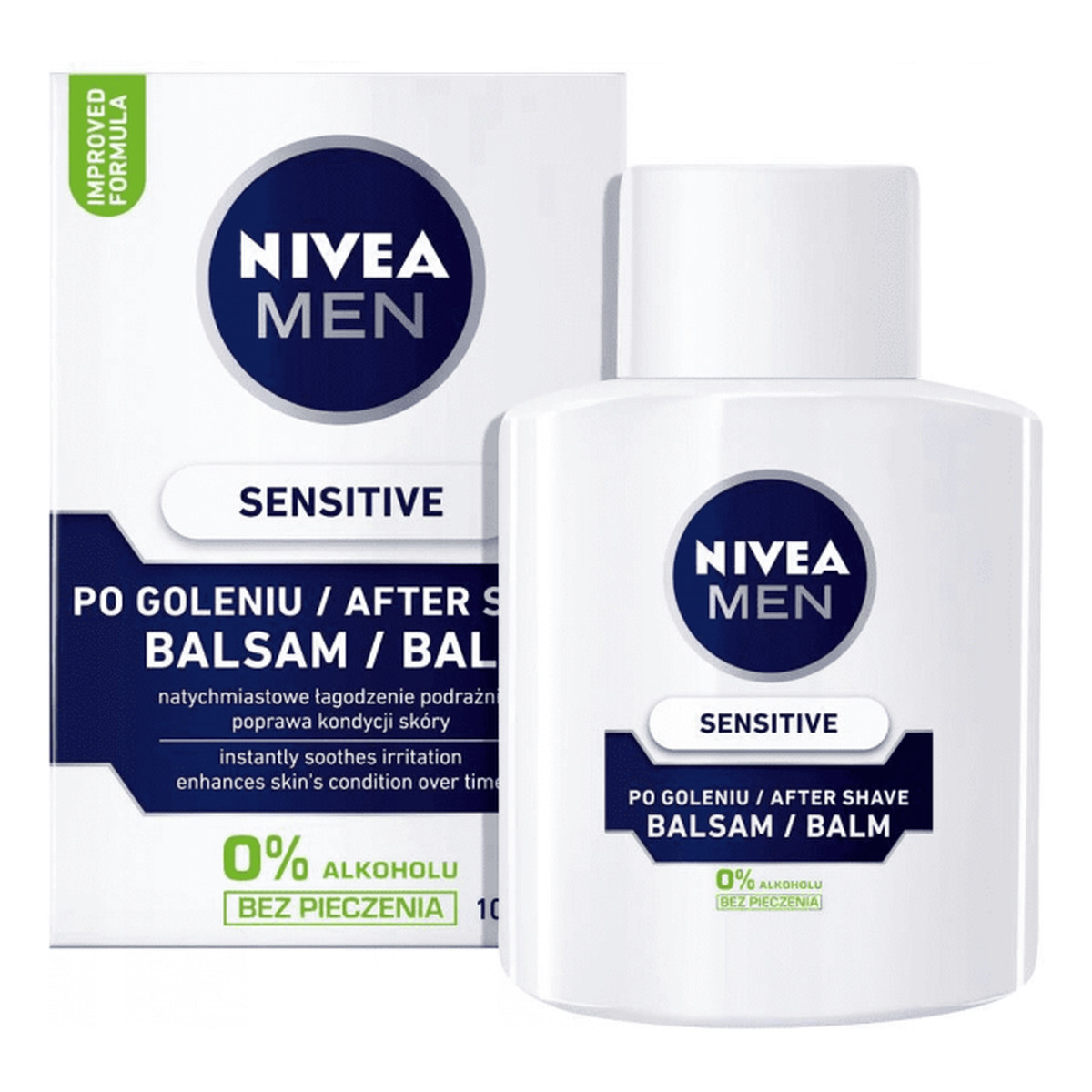 Nivea Men Sensitive Post Shave Balm Balsam po goleniu dla mężczyzn 100ml
