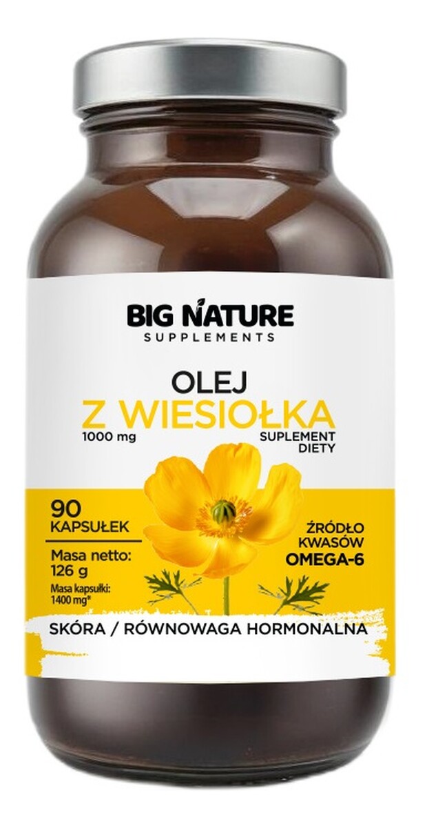 Olej z wiesiołka suplement diety 90 kapsułek